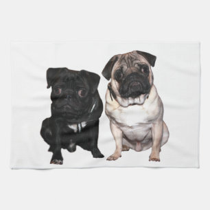 Mops Jack and Richi Kitchen Towel