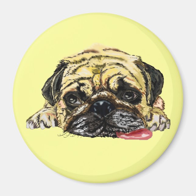 Mops Magnet (Front)