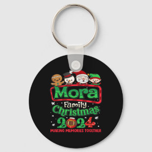 Mora Family Christmas 2024 Making Memories Togethe Keychain