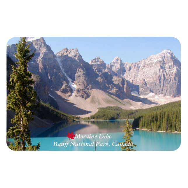 ©Moraine Lake/Banff National Park, Canada Magnet (Horizontal)