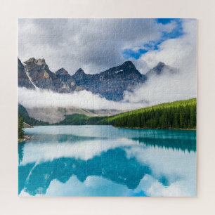 Moraine Lake Banff National Park Canada Travel Jigsaw Puzzle