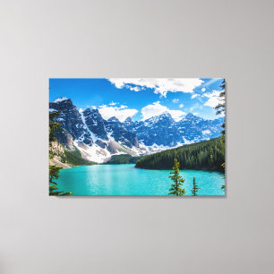 Moraine Lake, Banff National Park Canvas Print