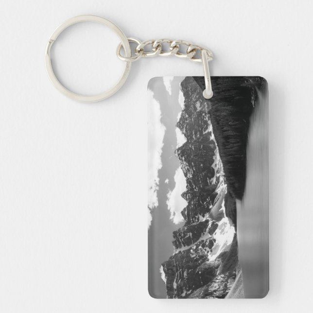 Moraine Lake Banff National Park Keychain (Front)