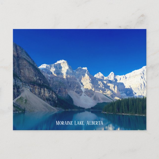 Moraine Lake, Canada Carte postale (Devant)