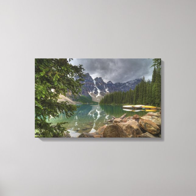 Moraine Lake Canvas Print (Front)