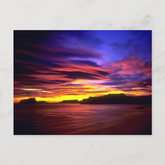 Moraira Harbour, Costa Blanca, Spain Postcard (Front)