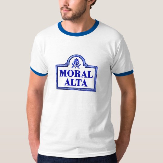 Moral Alta, Granada Street Sign T-Shirt