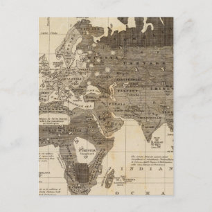 Moral, political World Postcard