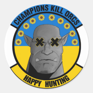 Morale Patch v3 Classic Round Sticker