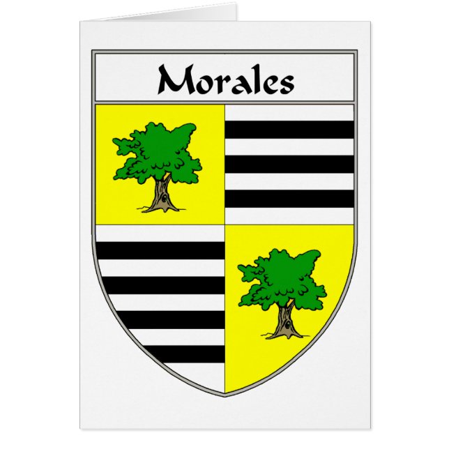 Morales Coat of Arms/Family Crest (Front)