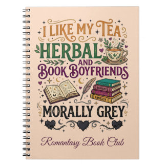 Morally Grey Book Boyfriend Herbal Tea Book Club