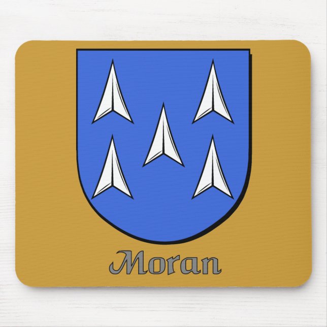 Moran Family Shield Mousepad (Front)