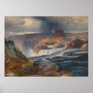 Moran - Shoshone Falls Idaho Poster