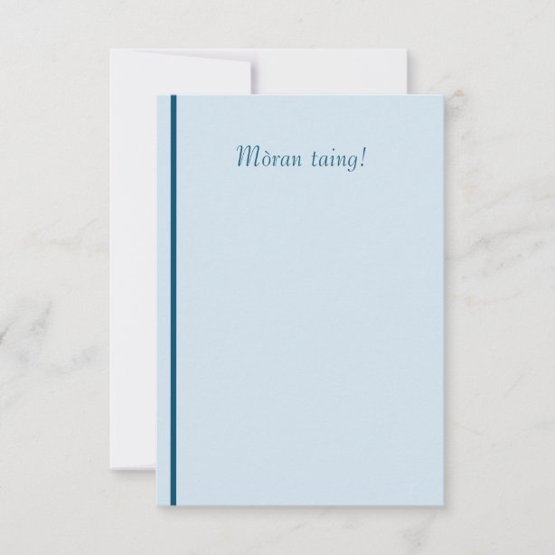 Scottish Gaelic Cards, Greeting Cards & More | Zazzle CA