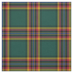 Moran Tartan Forest Green Irish Plaid Fabric