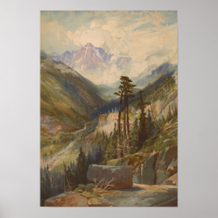 Moran - The Mountain Of The Holy Cross Colorado Poster