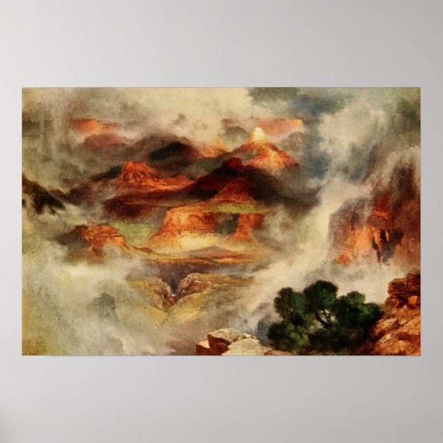 Moran - The Yellowstone Park Poster (Front)