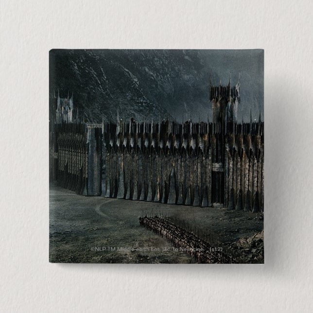 Morannon 2 Inch Square Button (Front)