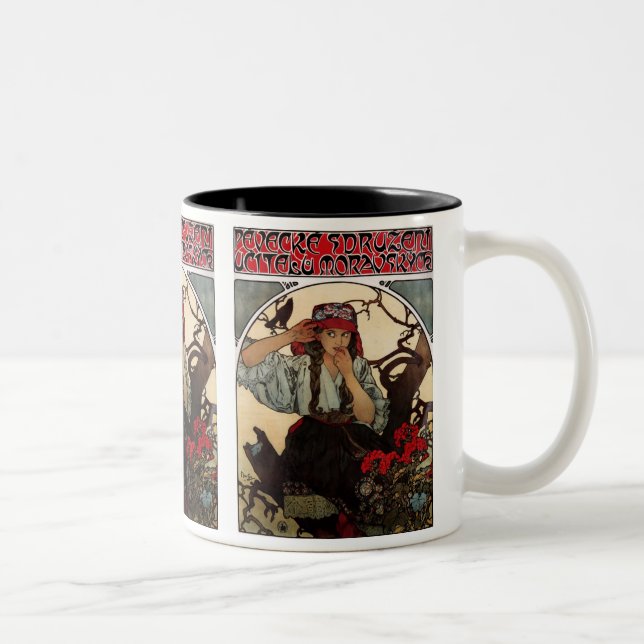 Moravian Teachers Two-Tone Coffee Mug (Right)