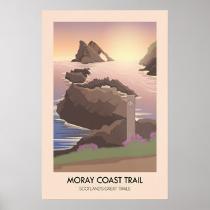 Moray Coast Trail Scotlands Great Trails Poster