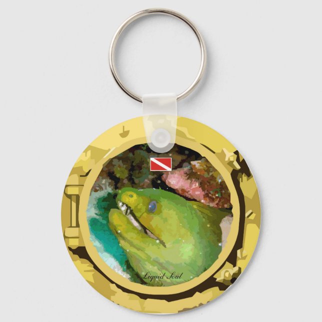 Moray Eel - Keychain (Front)