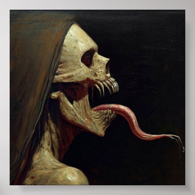 Morbid Banshee | Matte Paper Print (Front)