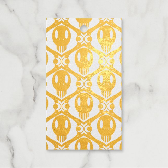 Morbid Faces Gift Tags (Front)