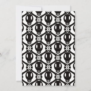 Morbid Faces Invitation