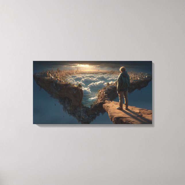 Morden Edge Walker Canvas Print (Front)