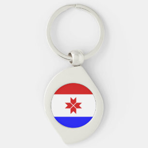 Mordovia Flag Keychain