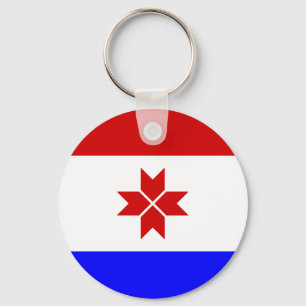 Mordovia Flag Keychain