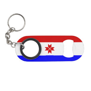 Mordovia Flag Keychain Bottle Opener