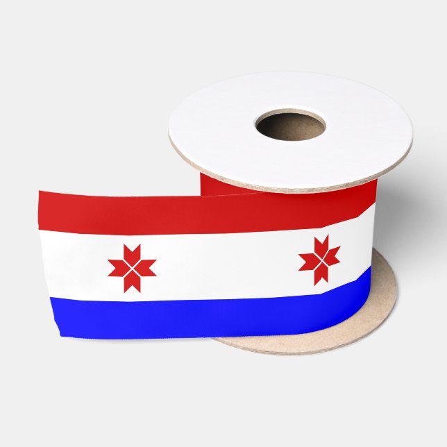 Mordovia Flag Satin Ribbon (Spool)