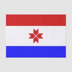 Mordovia Flag Tissue Paper
