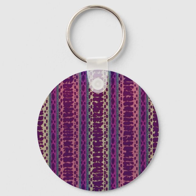 More 1960's Wallpaper 5 hot wax Keychain (Front)