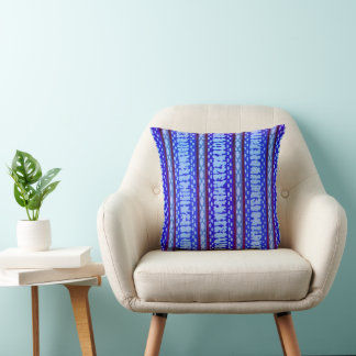 More 1960's Wallpaper Throw Pillow