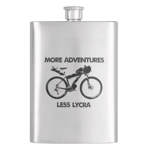 More Adventures Less Lycra Bikepacking Hip Flask