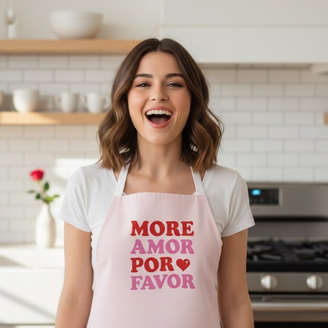 More Amor Por Favor Apron (Creator Uploaded)