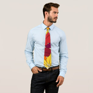 More Autumn Leaves Neck Tie