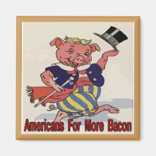 More Bacon Magnet
