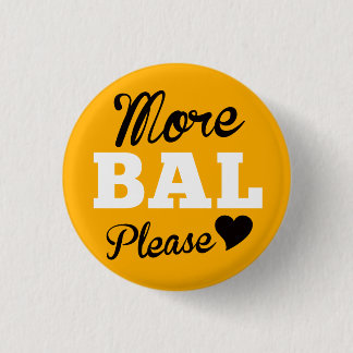 More Balboa Please, Canary 1 Inch Round Button