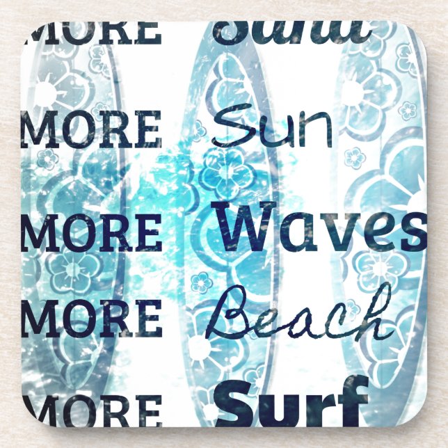 More Beach Life Coaster (Front)