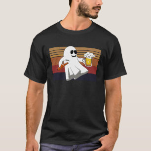 More Boos Please Ghost Beer Halloween Drinking Men T-Shirt