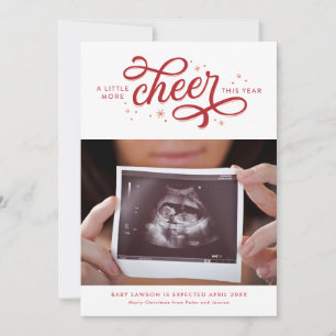 More Cheer Christmas Pregnancy Announcement