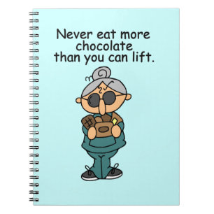 More Chocolate Humour Notebook