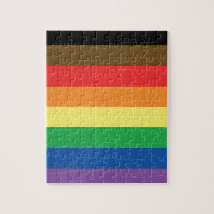 More Colour More Pride Rainbow Customizable LGBT Jigsaw Puzzle