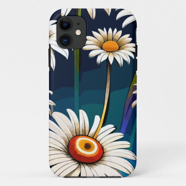 More Daisies: Floral Fun and Joy Case-Mate iPhone Case (Back)