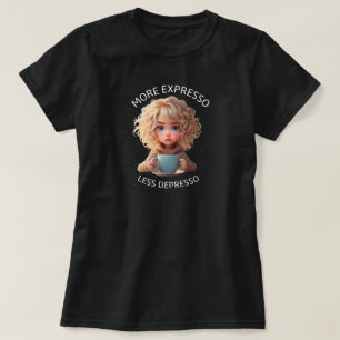 MORE EXPRESSO LESS DERPRESSO T-Shirt