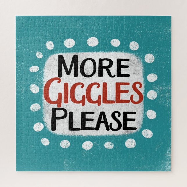 More Giggles Please Jigsaw Puzzle (Vertical)