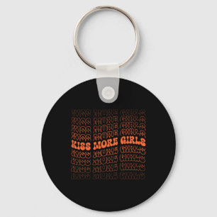 More Girls Lesbian Biual Lgbtq Gay Pride Women Keychain